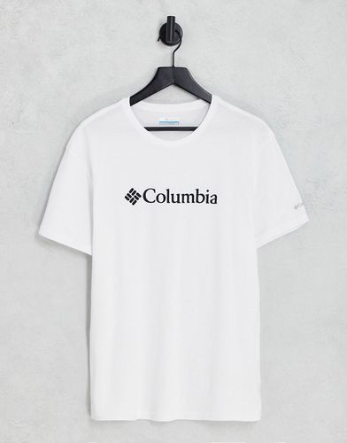 CSC - T-shirt basique avec logo sur la poitrine - Columbia - Modalova