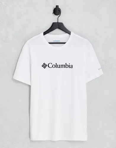 CSC - T-shirt basique avec logo sur la poitrine - Columbia - Modalova