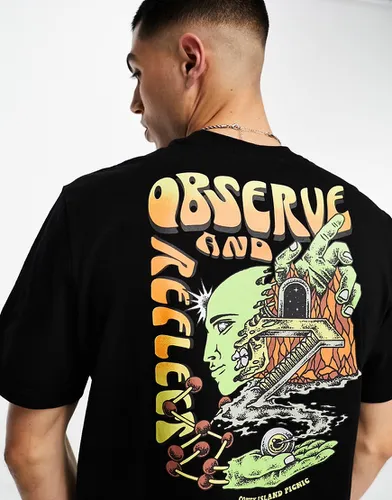 T-shirt d'ensemble à manches courtes à imprimé Observe And Reflect - Coney Island Picnic - Modalova