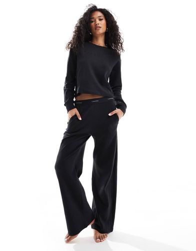 Modern Terry - Pantalon ample confort avec logo à la taille - Calvin Klein - Modalova