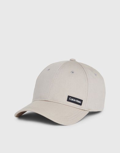 Casquette en sergé - Argile fraîche - Calvin Klein - Modalova