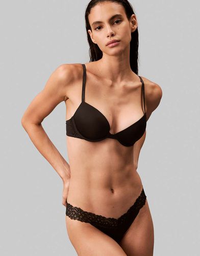 CK Attraction - Soutien-gorge push-up à décolleté plongeant - Calvin Klein - Modalova