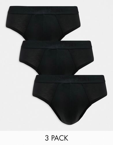 CK Black - Lot de 3 slips - Calvin Klein - Modalova