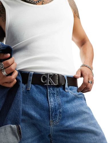 Ceinture en cuir à logo - Calvin Klein Jeans - Modalova