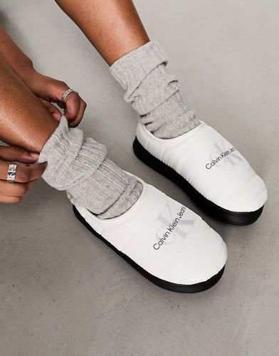 Chaussons d'intérieur - Blanc - Calvin Klein Jeans - Modalova