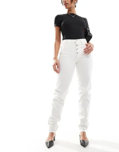 Jean mom - Blanc délavé - Calvin Klein Jeans - Modalova