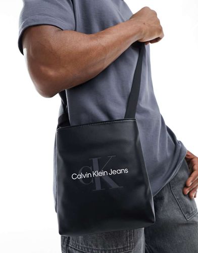 Sac plat et souple à monogramme - Calvin Klein Jeans - Modalova