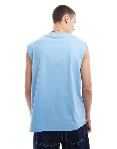 T-shirt sans manches à logo monogramme - Calvin Klein Jeans - Modalova