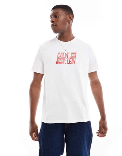 T-shirt rtro  imprim Nyc - et rtro - Calvin Klein Jeans - Modalova