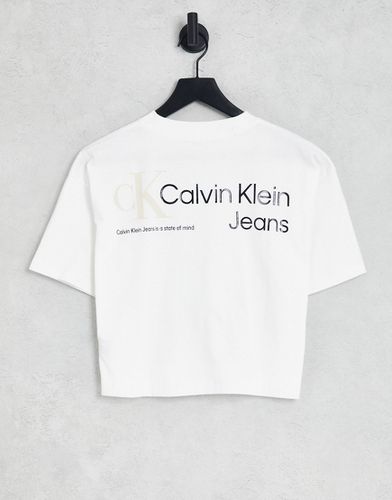 Urban - T-shirt avec logo au dos - Calvin Klein Jeans - Modalova