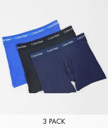 Lot de 3 boxers avec logo à la taille - Calvin Klein - Modalova