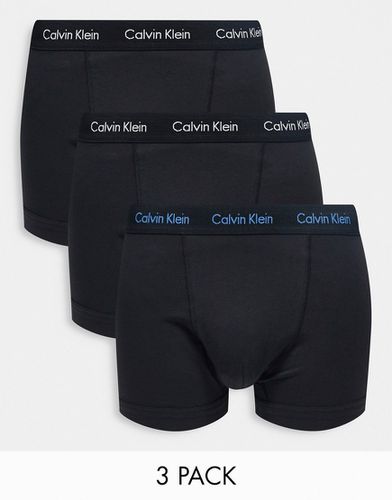 Lot de 3 boxers en coton stretch - Calvin Klein - Modalova