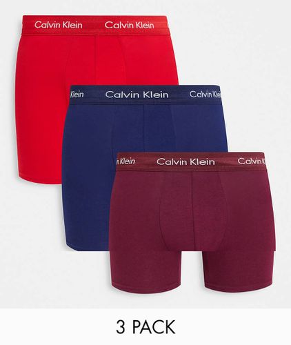 Lot de 3 caleçons en coton stretch - Calvin Klein - Modalova