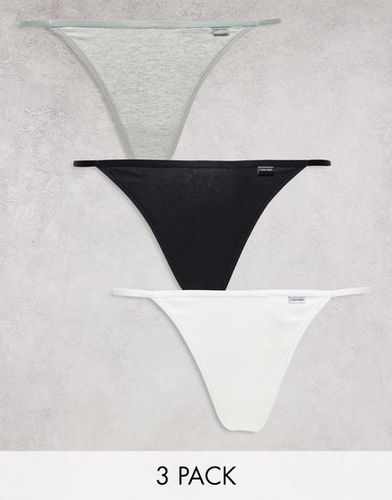 Lot de 3 strings tanga - Calvin Klein - Modalova