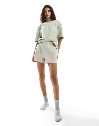 Pure Cotton - Short ajusté façon caleçon - Calvin Klein - Modalova