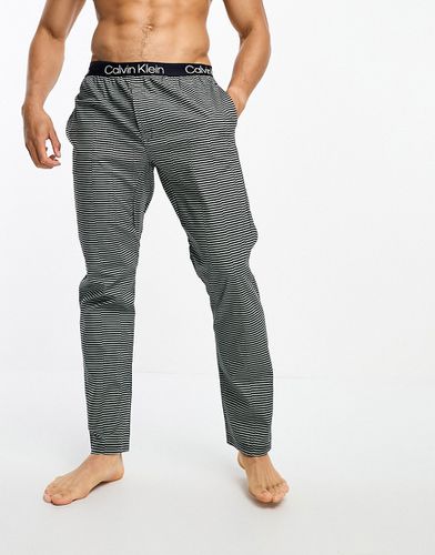 Pantalon de pyjama style pantalon de jogging à rayures - Calvin Klein - Modalova