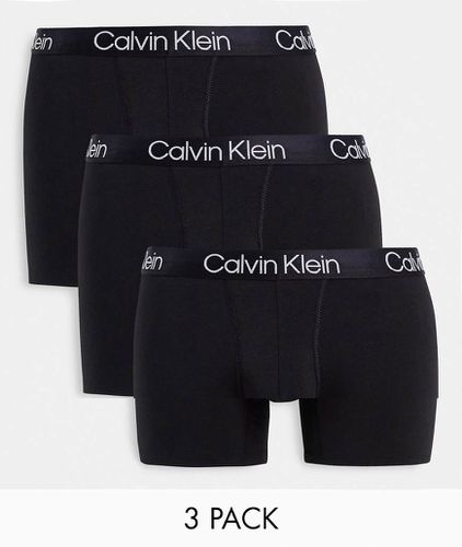 Structure Cotton - Lot de 3 caleçons - Calvin Klein - Modalova