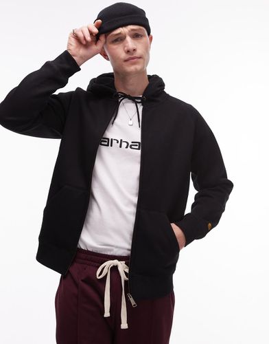 Chase - Sweat à capuche zippé - Noir - Carhartt Wip - Modalova