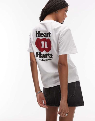 T-shirt avec inscription Heart II Hartt  au dos - Carhartt Wip - Modalova