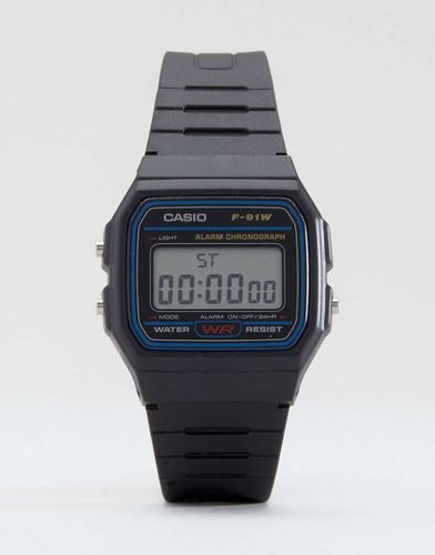 F-91W-1XY - Montre classique à affichage digital - Casio - Modalova