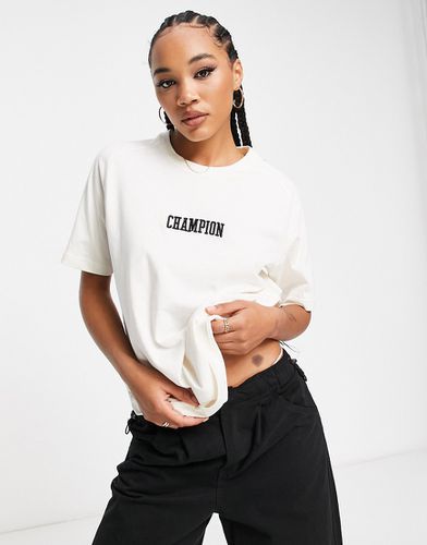 T-shirt à petit logo - Crème - Champion - Modalova