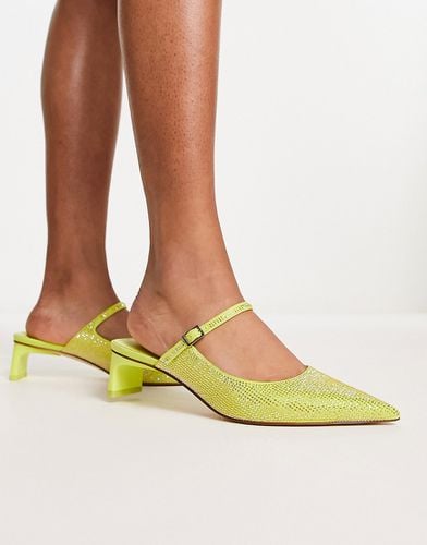 Chaussures ornementées à talon - Citron vert - Charles & Keith - Modalova