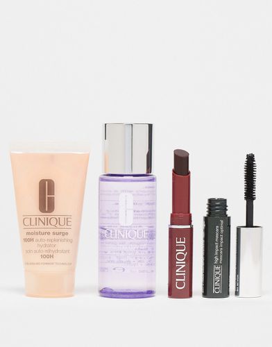 Les Iconiques - Coffret cadeau maquillage et soins de la peau (43 % d'économie) - Clinique - Modalova