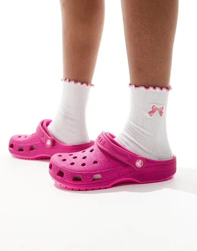 Classic - Sabots pailletés - Pink Crush - Crocs - Modalova