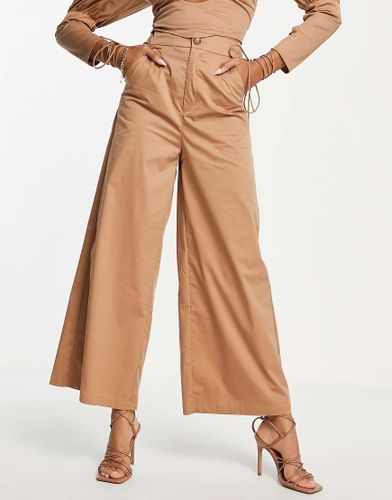 Pantalon ultra ample d'ensemble - Fauve - Amy Lynn - Modalova