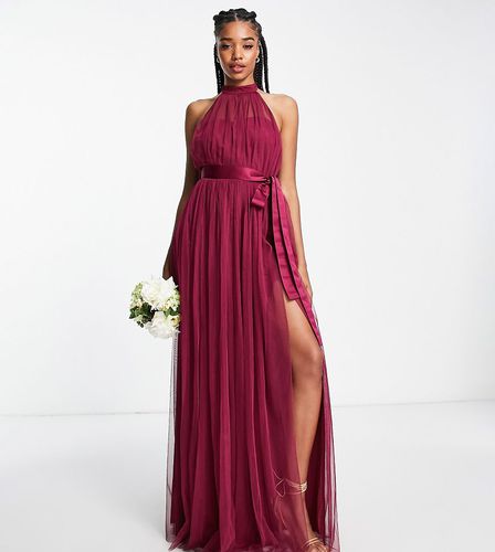 Anaya With Love Tall - L'invitée - Robe dos nu - prune - RED - Anaya Tall - Modalova