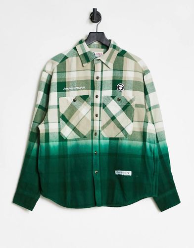 AAPE By A Bathing Ape - Chemise à carreaux - Aape By A Bathing Ape® - Modalova