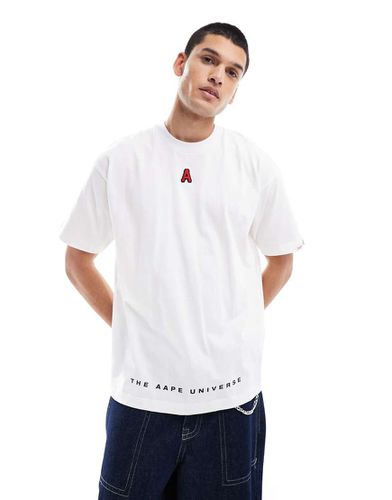 Aape by A Bathing Ape - T-shirt avec logo en relief - Aape By A Bathing Ape® - Modalova