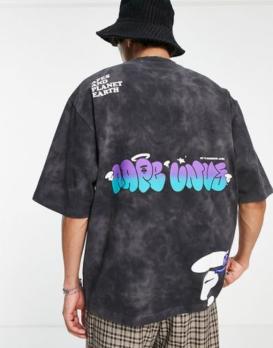 AAPE By A Bathing Ape - T-shirt effet tie-dye à logo - AAPE BY A BATHING APE® - Modalova