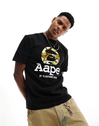 AAPE by A BATHING APE - T-shirt logo camouflage - Aape By A Bathing Ape® - Modalova