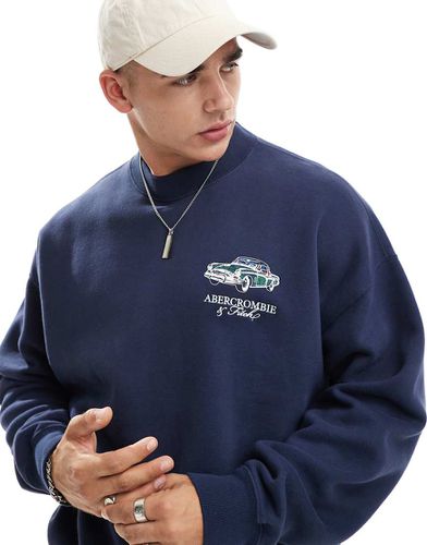 Sweat à logo et imprimé voiture - Abercrombie & Fitch - Modalova