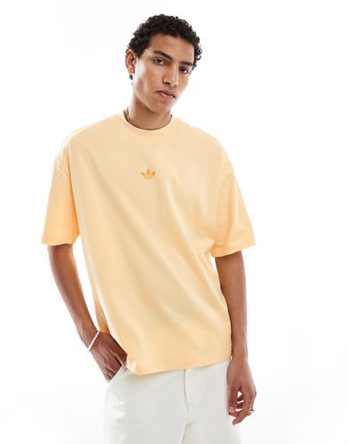 T-shirt oversize avec logo centré - pastel - Adidas Originals - Modalova