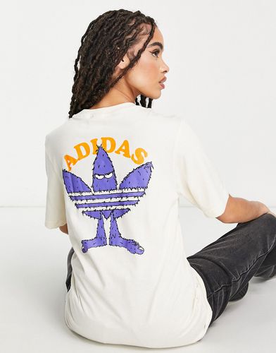 T-shirt à logo trèfle - cassé - Adidas Originals - Modalova