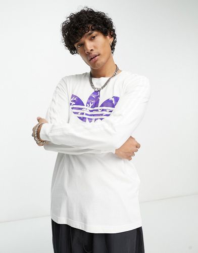 T-shirt à manches longues et imprimé camouflage - Adidas Originals - Modalova
