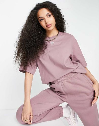 Essentials - T-shirt - Mauve - Adidas Originals - Modalova