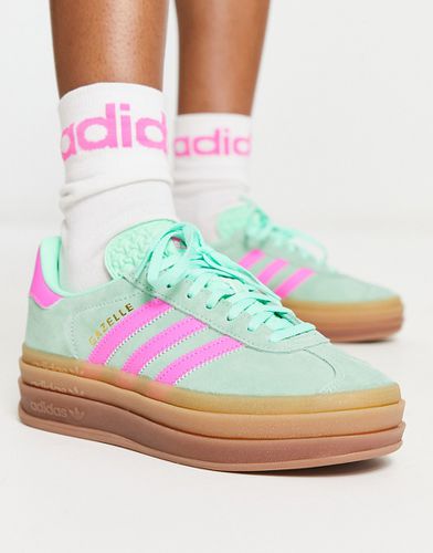 Gazelle Bold - Baskets avec semelle plateforme en caoutchouc - menthe - Adidas Originals - Modalova