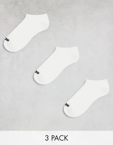 Lot de 3 paires de chaussettes courtes - Blanc - Adidas Originals - Modalova
