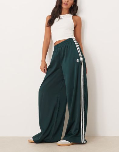 Pantalon de jogging ample en satin - Adidas Originals - Modalova