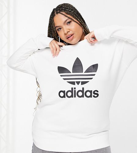 Plus - adicolor - Sweat à grand logo - Adidas Originals - Modalova