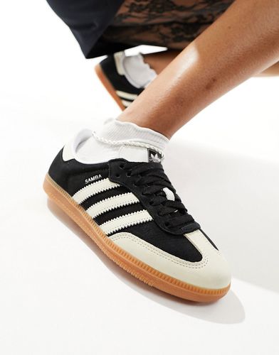 Samba OG - Baskets en daim - et beige - Adidas Originals - Modalova