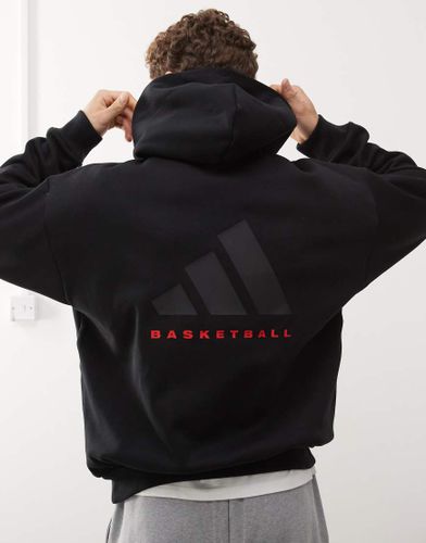 Adidas Basketball - Sweat à capuche oversize - Adidas Performance - Modalova