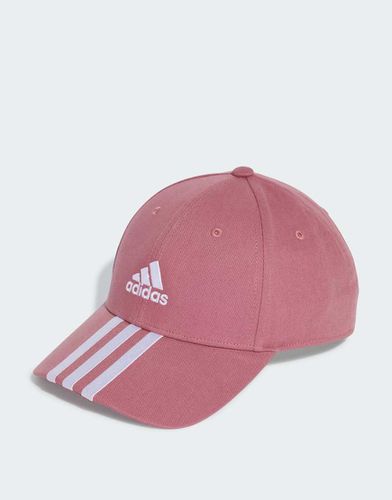 Casquette de baseball à 3 bandes - Rose - Adidas Performance - Modalova