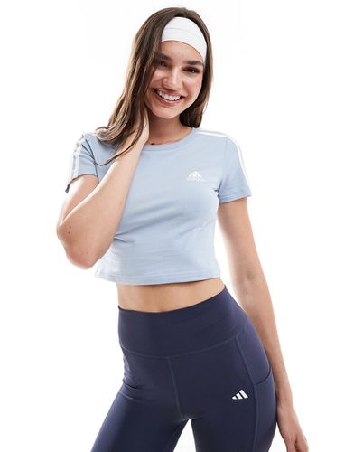Essentials - T-shirt avec 3 bandes - Adidas Performance - Modalova
