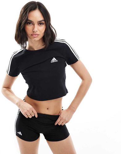 Essentials - T-shirt avec 3 bandes - Adidas Performance - Modalova