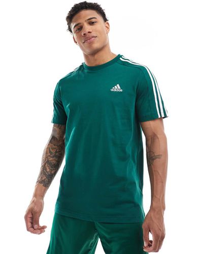 Essentials - T-shirt en jersey avec 3 bandes - Adidas Performance - Modalova