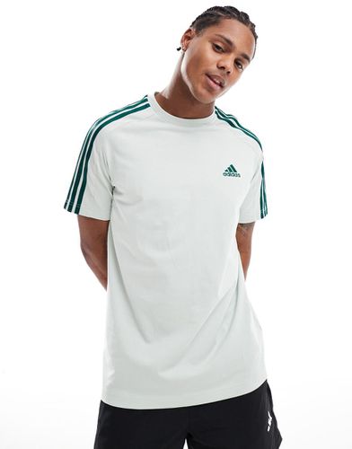 Essentials - T-shirt en jersey avec 3 bandes - Adidas Performance - Modalova